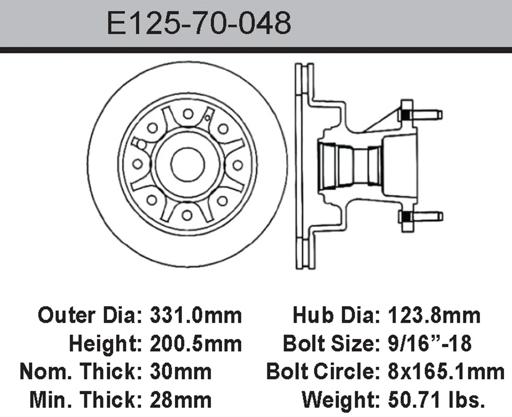 Bendix - BENE12570048 - E12570048