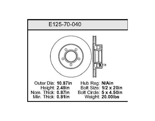 Bendix - BENE12570040 - E12570040