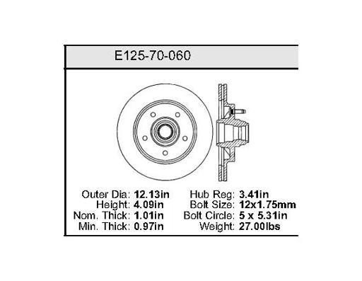 Bendix - BENE12570060 - E12570060