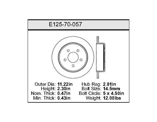Bendix - BENE12570057 - E12570057