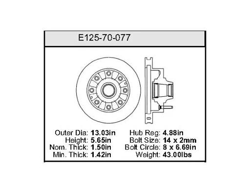 Bendix - BENE12570077 - E12570077