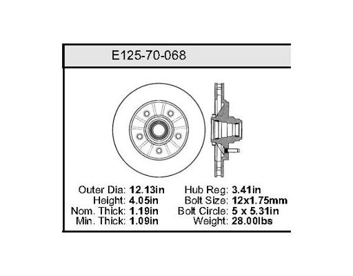 Bendix - BENE12570068 - E12570068