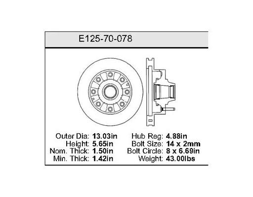 Bendix - BENE12570078 - E12570078