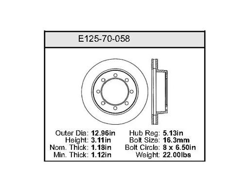 Bendix - BENE12570058 - E12570058