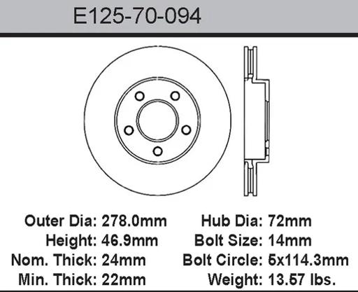 Bendix - BENE12570094 - E12570094