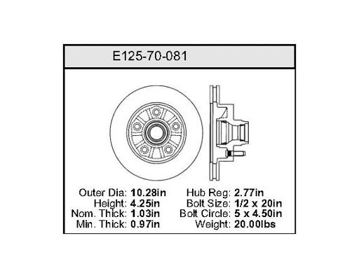 Bendix - BENE12570081 - E12570081