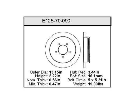 Bendix - BENE12570090 - E12570090