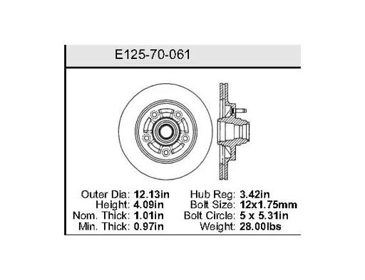 Bendix - BENE12570061 - E12570061