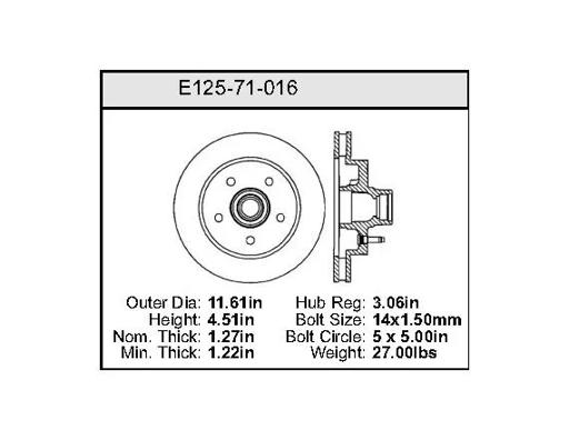 Bendix - BENE12571016 - E12571016