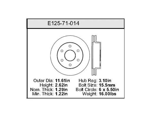 Bendix - BENE12571014 - E12571014