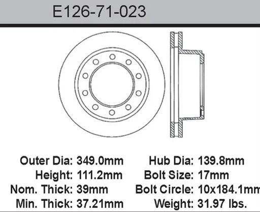 Bendix - BENE12571023 - E12571023