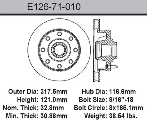 Bendix - BENE12571010 - E12571010