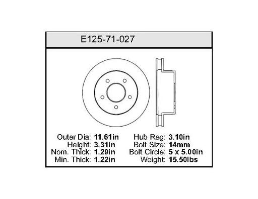Bendix - BENE12571027 - E12571027