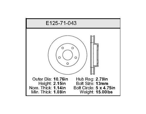Bendix - BENE12571043 - E12571043