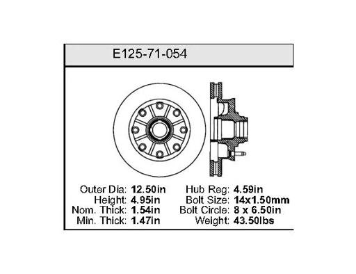 Bendix - BENE12571054 - E12571054