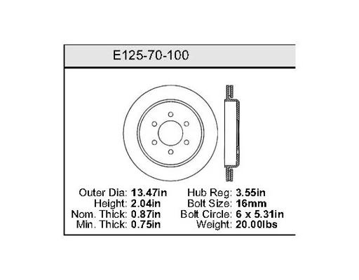 Bendix - BENE12570100 - E12570100