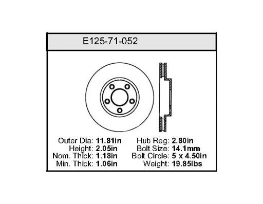 Bendix - BENE12571052 - E12571052