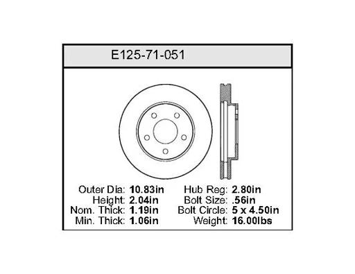 Bendix - BENE12571051 - E12571051