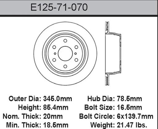Bendix - BENE12571070 - E12571070