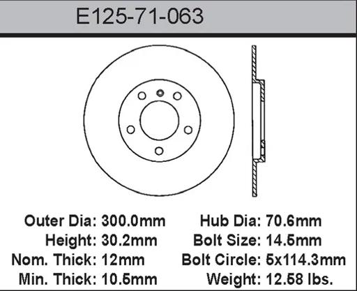 Bendix - BENE12571063 - E12571063