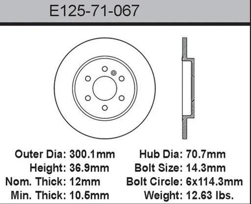 Bendix - BENE12571067 - E12571067