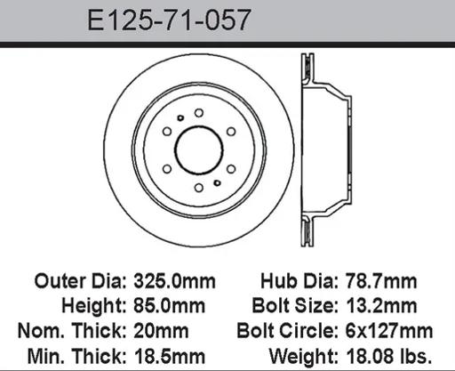 Bendix - BENE12571057 - E12571057