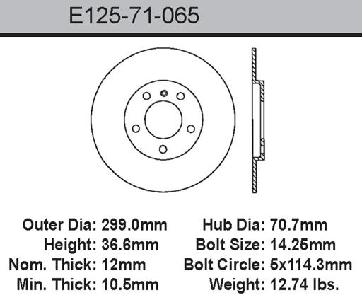 Bendix - BENE12571065 - E12571065