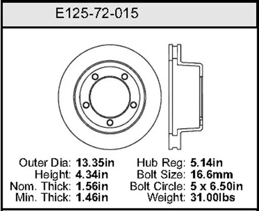 Bendix - BENE12572015 - E12572015