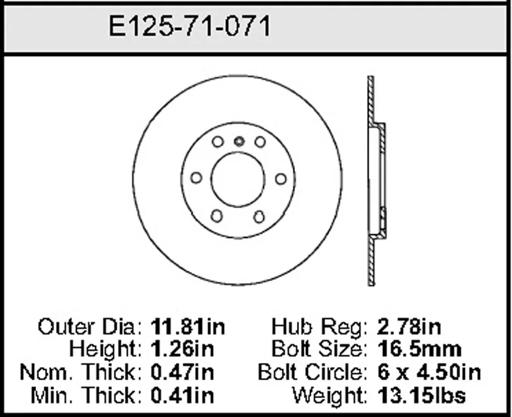 Bendix - BENE12571071 - E12571071