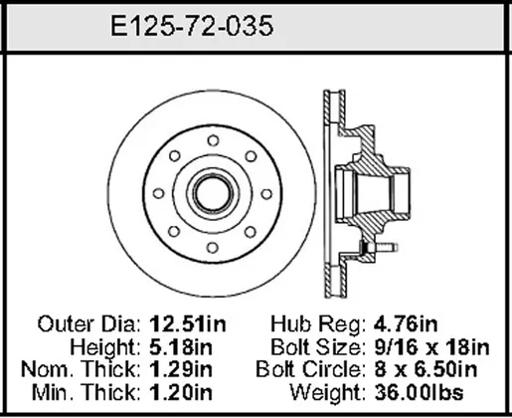 Bendix - BENE12572035 - E12572035