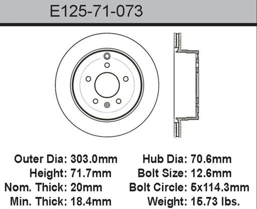 Bendix - BENE12571073 - E12571073