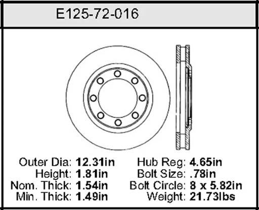Bendix - BENE12572016 - E12572016