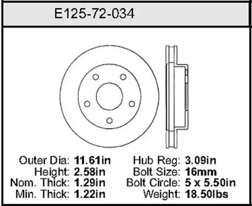 Bendix - BENE12572034 - E12572034