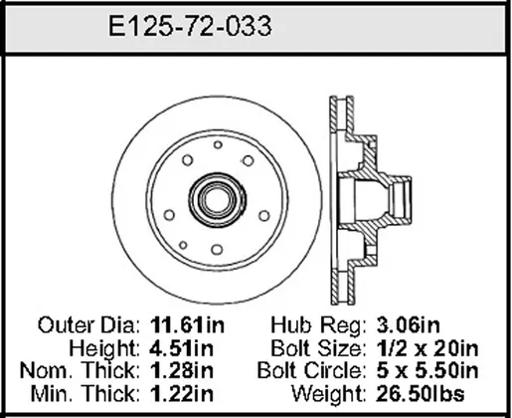 Bendix - BENE12572033 - E12572033
