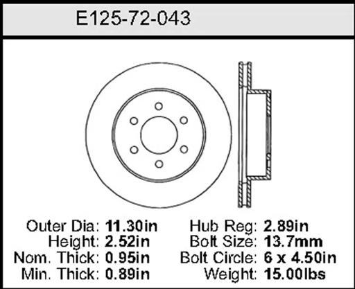 Bendix - BENE12572043 - E12572043