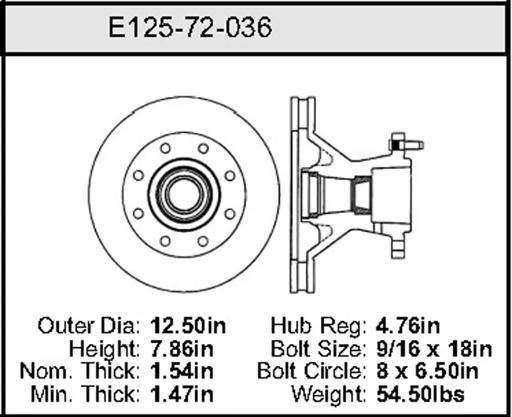 Bendix - BENE12572036 - E12572036