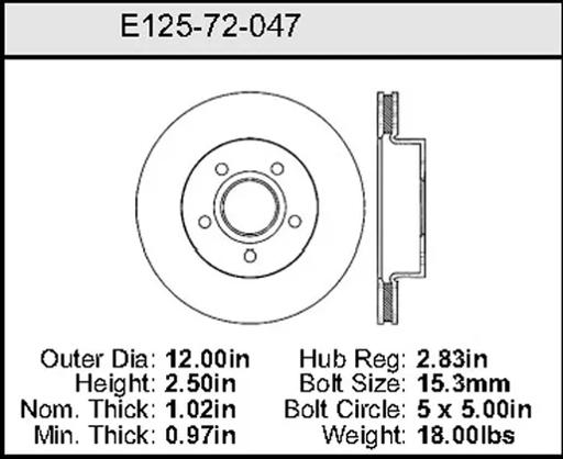 Bendix - BENE12572047 - E12572047