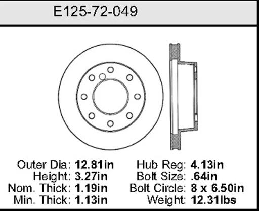 Bendix - BENE12572049 - E12572049