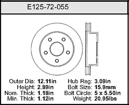 Bendix - BENE12572055 - E12572055