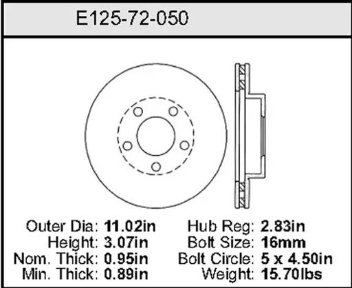 Bendix - BENE12572050 - E12572050