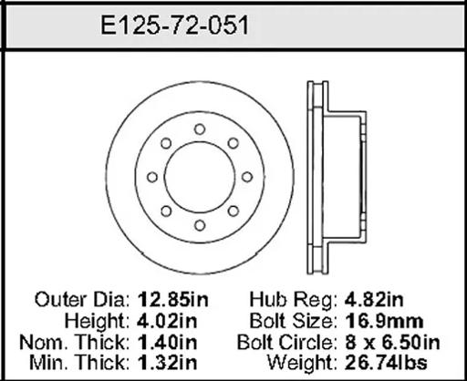 Bendix - BENE12572051 - E12572051