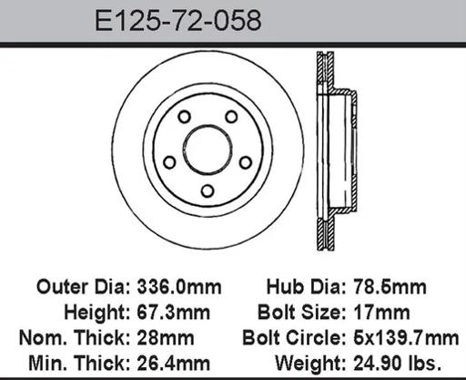 Bendix - BENE12572058 - E12572058