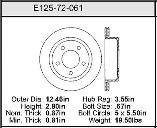 Bendix - BENE12572061 - E12572061