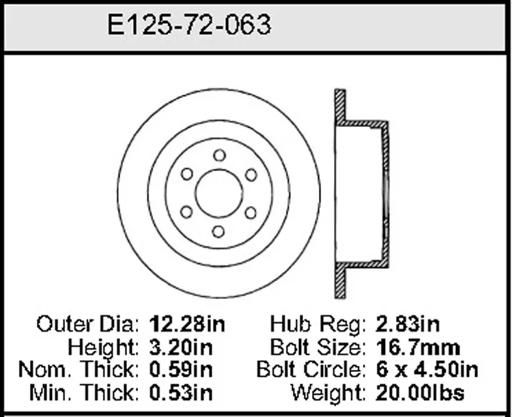Bendix - BENE12572063 - E12572063