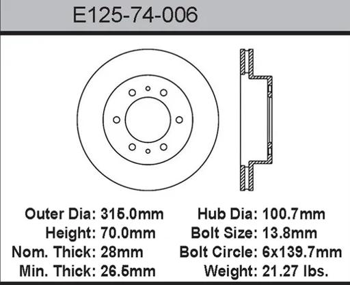 Bendix - BENE12574006 - E12574006