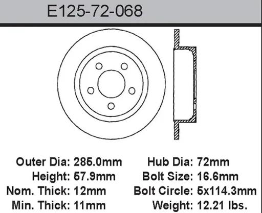 Bendix - BENE12572068 - E12572068