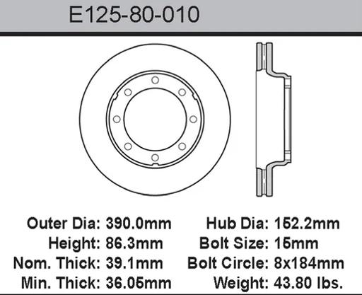 Bendix - BENE12580010 - E12580010
