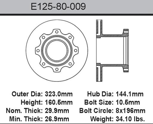 Bendix - BENE12580009 - E12580009