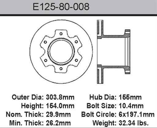 Bendix - BENE12580008 - E12580008