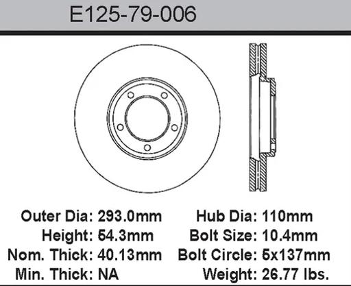 Bendix - BENE12579006 - E12579006